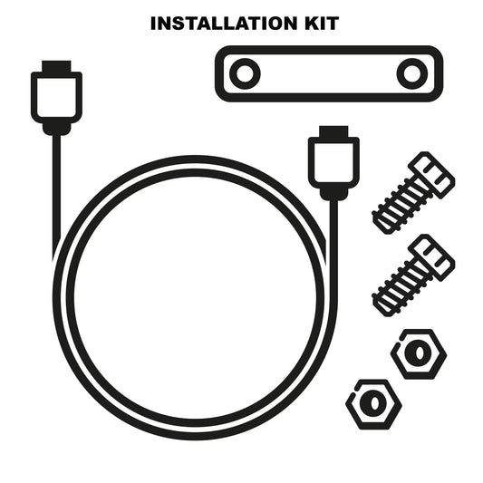 OEM Aprilia Auxiliary LED Lights Installation Equipment