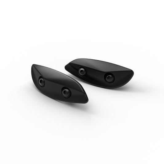 OEM Aprilia Mirror Block Off Plates (Pair)