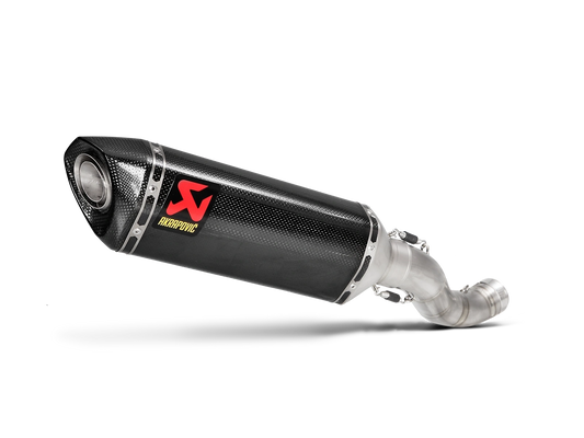 Akrapovic Carbon Fiber Slip-On Exhaust for 2015-2016 Aprilia RSV4