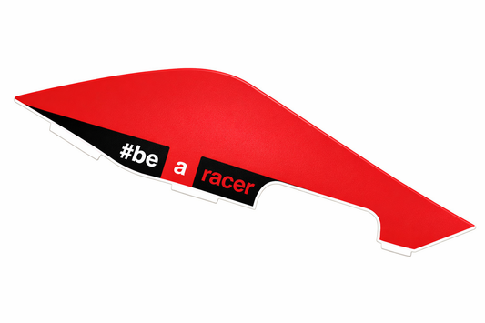 OEM Aprilia RH Rear Fairing Bottom Decal "#be a racer"