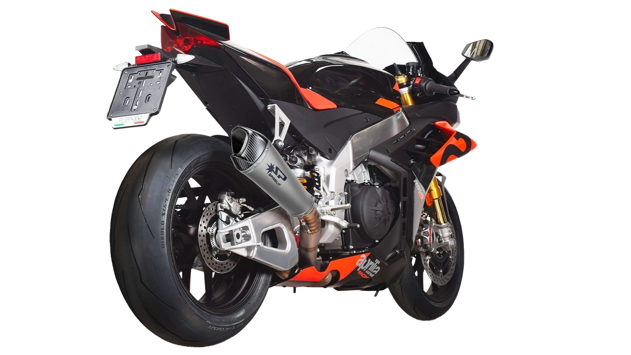 Spark Konix EVO Semi-Full Titanium Exhaust for 2017-2024 Aprilia RSV4 & 2017-2024 Aprilia Tuono V4