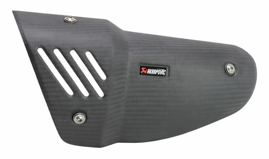 OEM Aprilia Carbon Fiber Muffler Protection - Akrapovic