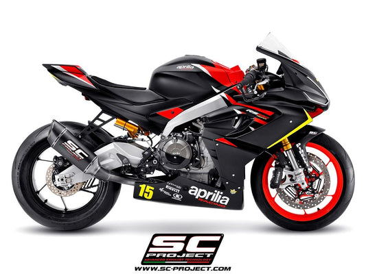 SC Project SC1-R Trofeo Titanium Full Exhaust for Aprilia RS 660 & Aprilia Tuono 660