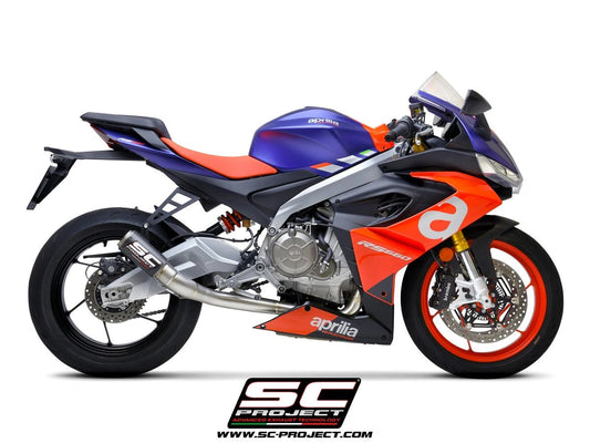 SC Project CR-T Titanium Full Exhaust for Aprilia RS 660 & Aprilia Tuono 660