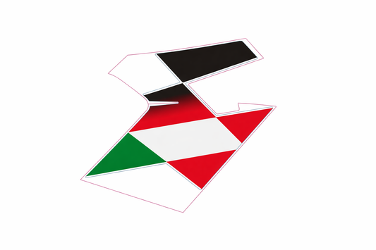 OEM Aprilia RH side fairing decal