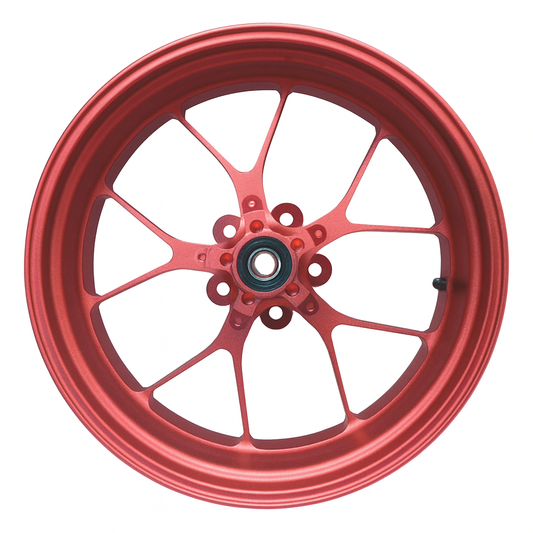 OEM Aprilia Forged Aluminum Rear Wheel - Red