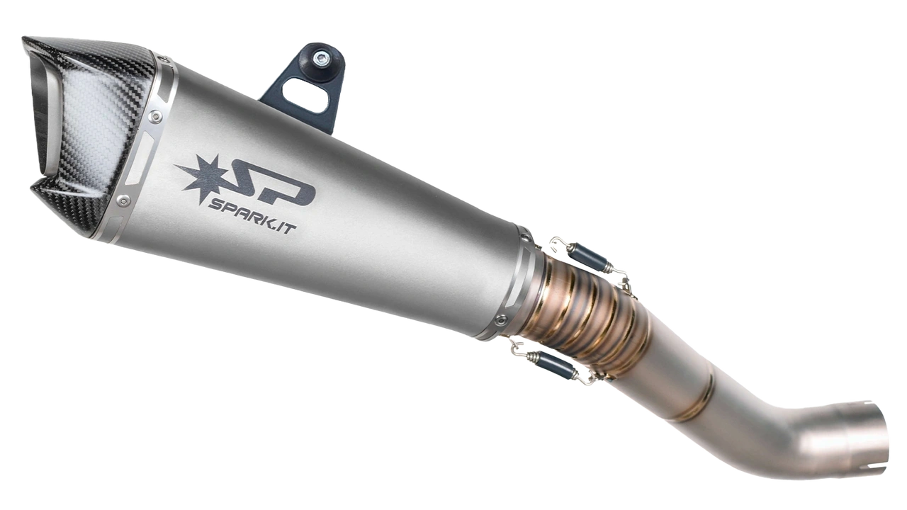 Spark Konix EVO Semi-Full Titanium Exhaust for 2017-2024 Aprilia RSV4 & 2017-2024 Aprilia Tuono V4