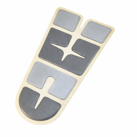 OEM Aprilia Tank Guard Decal - Alternating Grey
