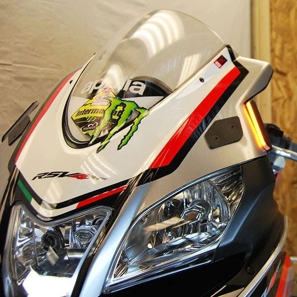 NRC New Rage Cycles Front LED Turn Signals for Aprilia RSV4