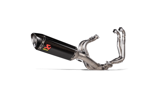 Akrapovic Evolution Line Carbon Fiber Full Exhaust for 2021-2024 Aprila RSV4 & 2021-2024 Aprilia Tuono V4