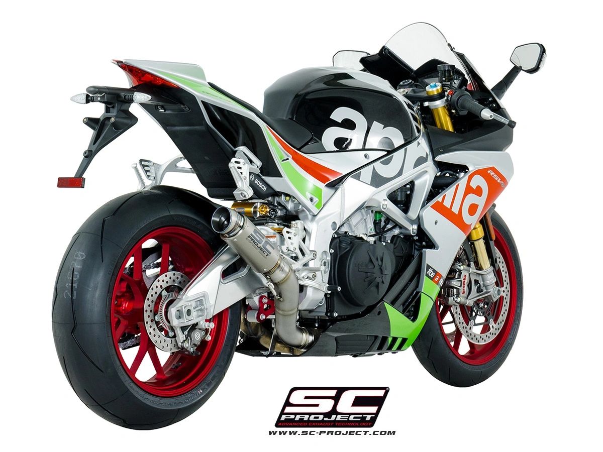 SC Project GP70-R Exhaust for 2017-2020 Aprilia RSV4 & 2017-2020 Aprilia Tuono V4