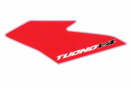 OEM Aprilia LH Mid Fairing Decal "TUONO V4"