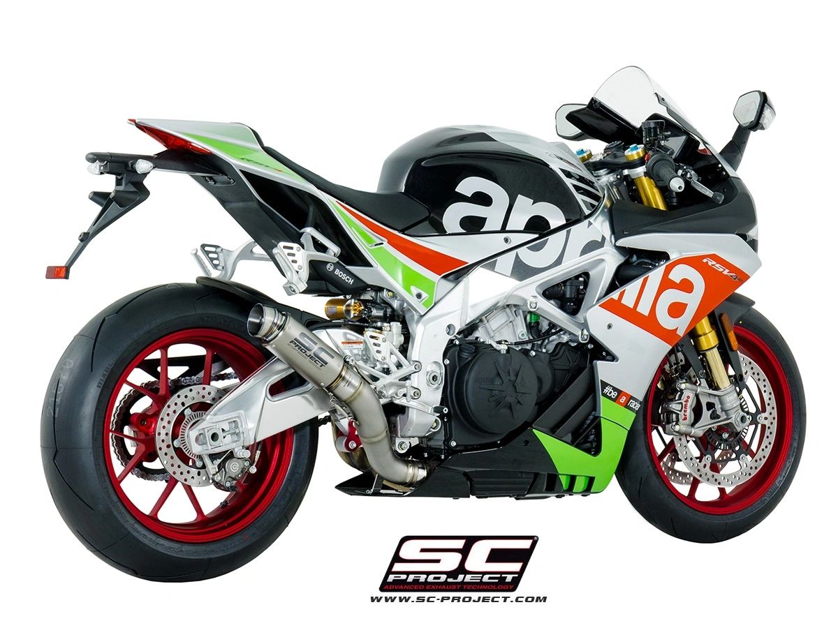 SC Project GP70-R Exhaust for 2017-2020 Aprilia RSV4 & 2017-2020 Aprilia Tuono V4