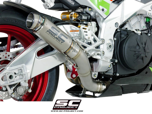 SC Project GP70-R Exhaust for 2017-2020 Aprilia RSV4 & 2017-2020 Aprilia Tuono V4