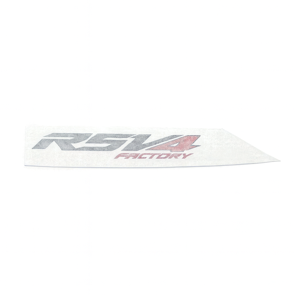 OEM Aprilia RH Rear Fairing Decal "RSV4"