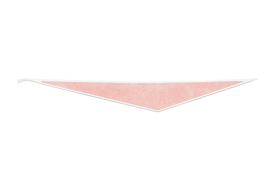 OEM Aprilia RH Rear Fairing Decal - Time Attack - Red