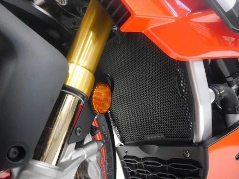 Evotech Performance Radiator & Oil Cooler Guard for Aprilia RSV4 & Tuono V4