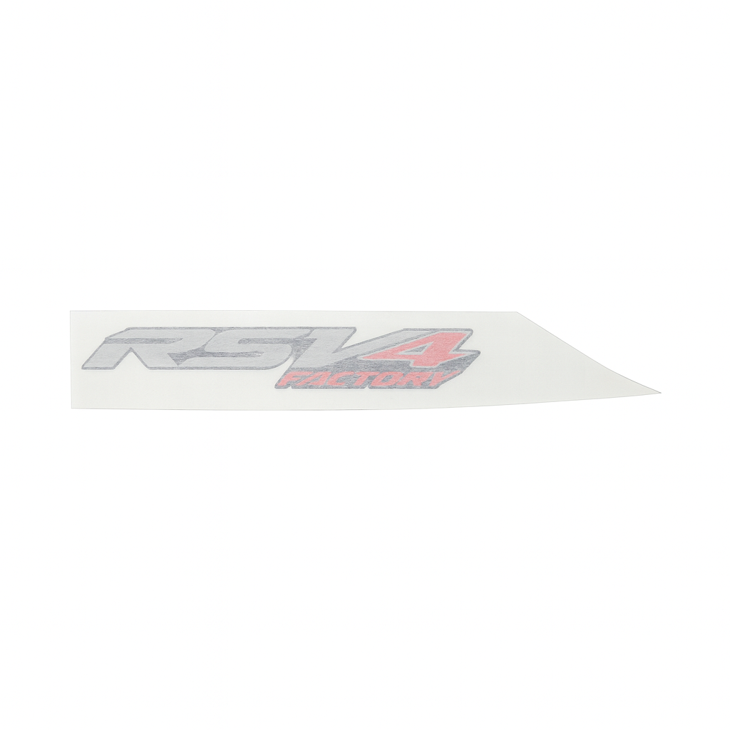 OEM Aprilia RH Rear Fairing Decal "RSV4"