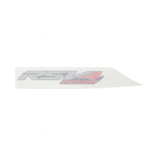 OEM Aprilia RH Rear Fairing Decal "RSV4"