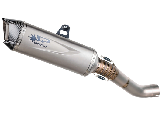 Spark Force EVO Semi-Full Titanium Exhaust for 2017-2024 Aprilia RSV4 & 2017-2024 Aprilia Tuono V4