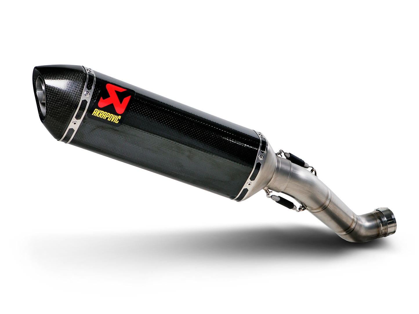 Akrapovic Carbon Fiber Slip-On Exhaust for 2009-2014 Aprilia RSV4 & 2011-2016 Aprilia Tuono V4