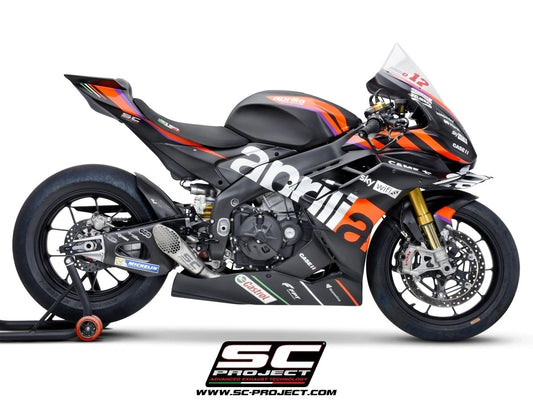 SC Project GP-22 Exhaust for 2021-2024 Aprilia RSV4 & 2021-2024 Aprilia Tuono V4