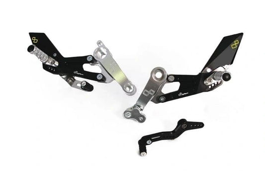 Lightech Rearsets - Folding Footpegs for Aprilia RS 660 & Tuono 660