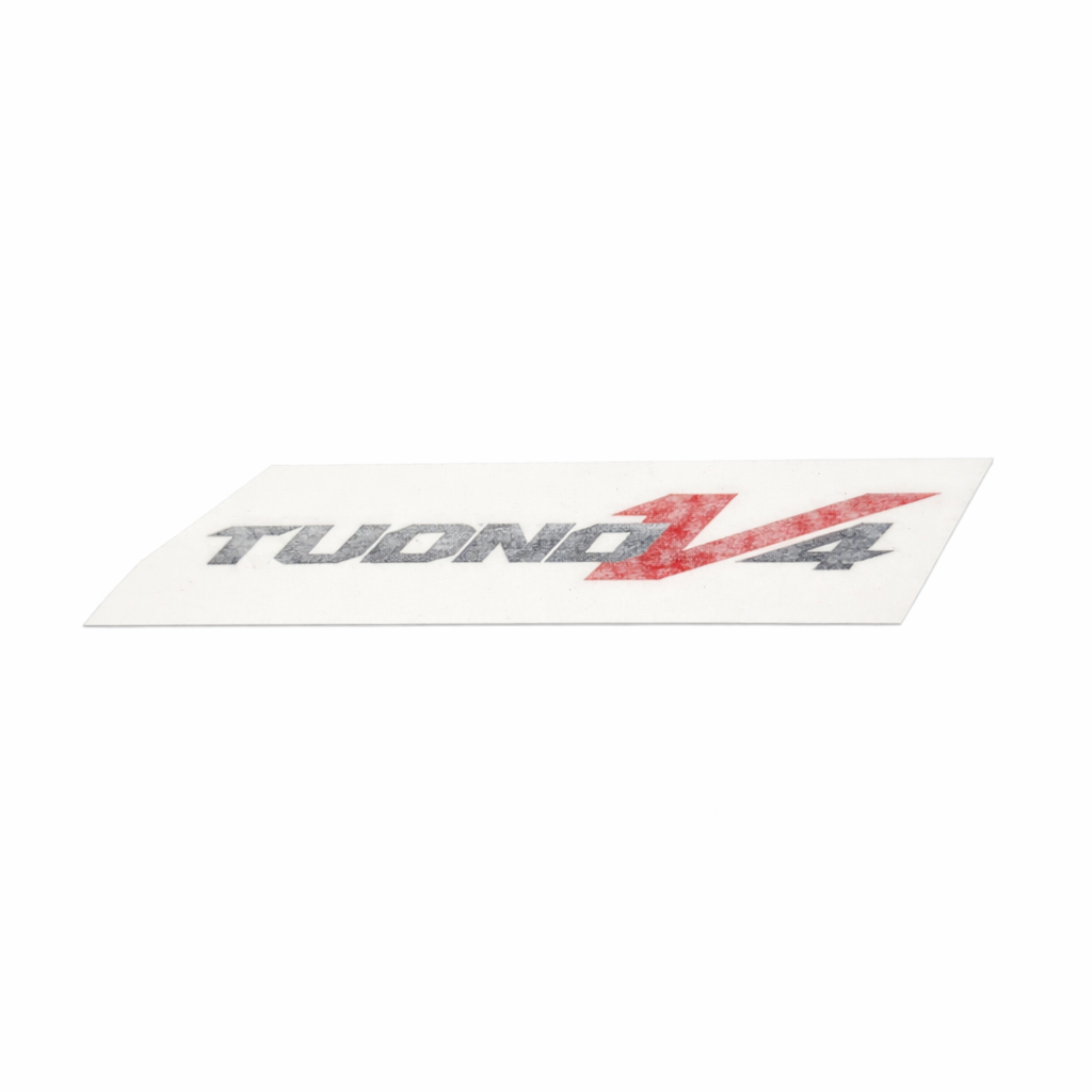 OEM Aprilia RH Mid Fairing Decal "TUONO V4"