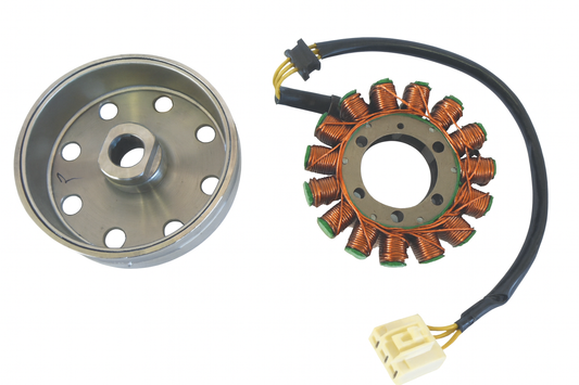 OEM Aprilia Stator & Flywheel Assembly - Kokusan Version