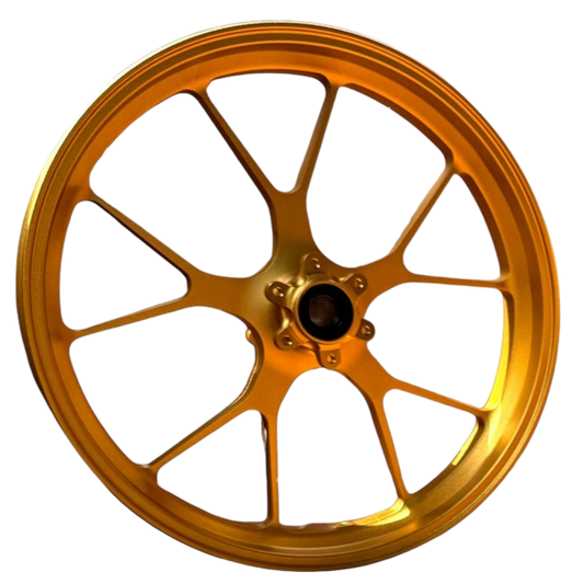OEM Aprilia Forged Aluminum Front Wheel - Gold