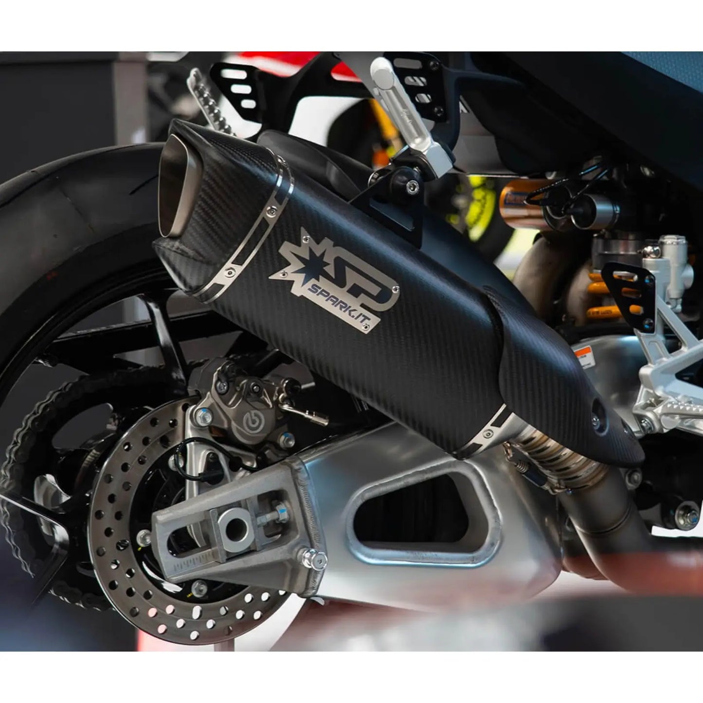 Spark Force EVO Slip-On Carbon Silencer Exhaust
