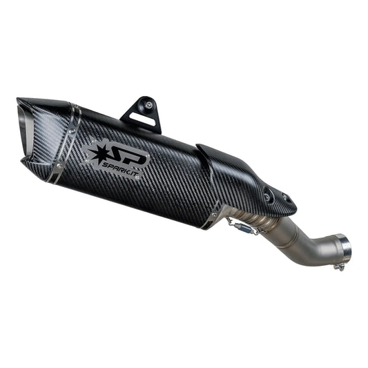 Spark Force EVO Slip-On Carbon Silencer Exhaust