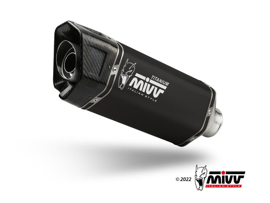 MIVV SR-1 Exhaust for 2021-2024 Aprilia RSV4 & 2021-2024 Aprilia Tuono V4