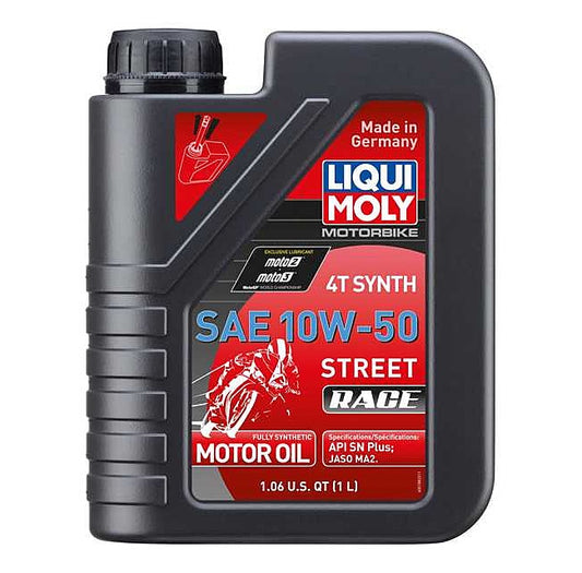 Liqui Moly Street Race Oil Change Kit for Aprilia RS 660 & Aprilia Tuono 660