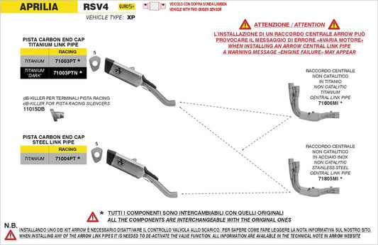 Arrow Dekat Link Pipe