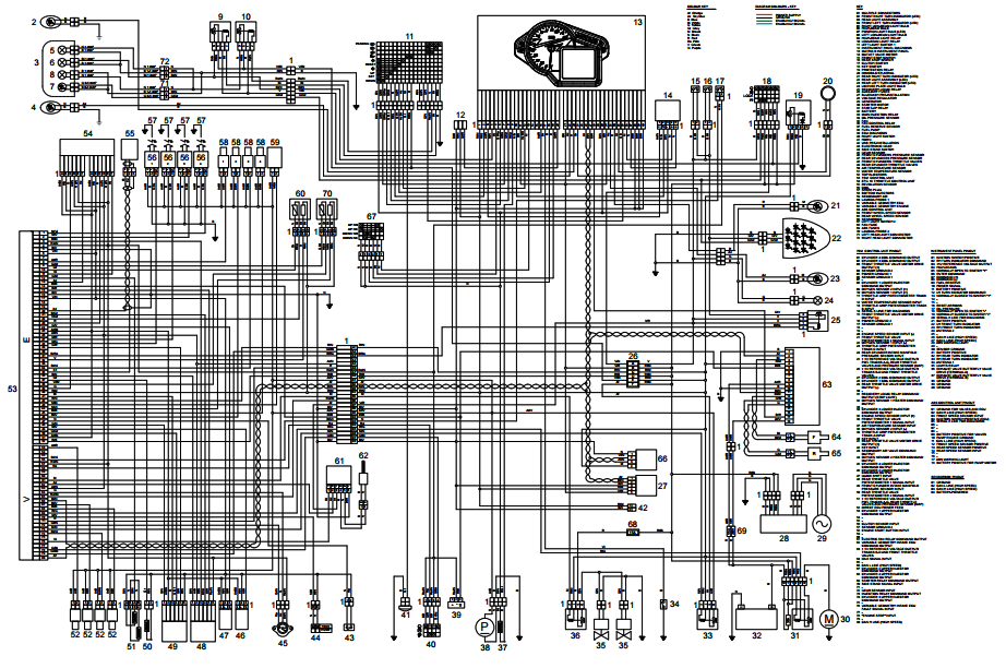 OEM Aprilia Wiring Diagram - 2016 RSV4