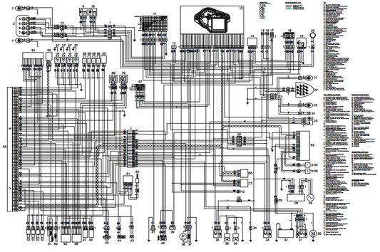 OEM Aprilia Wiring Diagram - 2016 RSV4