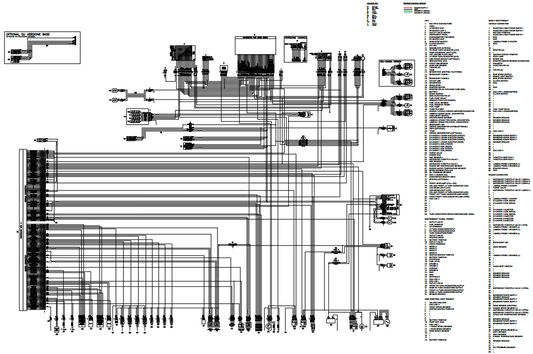 OEM Aprilia Wiring Diagram - 2026 Tuono V4 E5+ (base model)