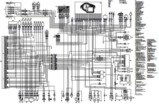 OEM Aprilia Wiring Diagram - 2016 Tuono V4