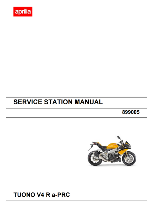 OEM Aprilia Service Manual - 2011-2013 Tuono V4