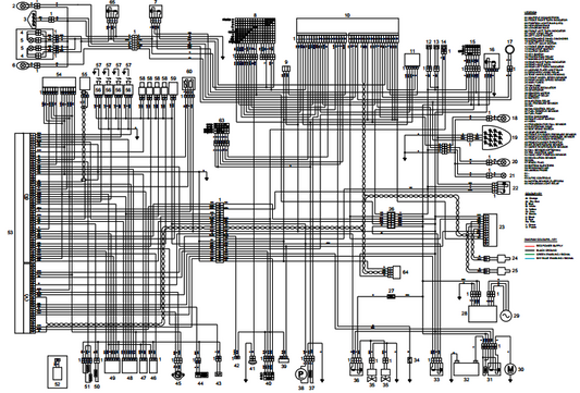 OEM Aprilia Wiring Diagram - 2011-2013 Tuono V4