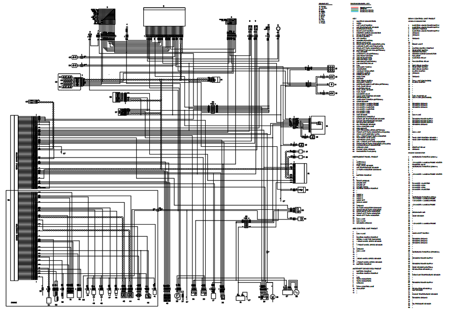 OEM Aprilia Wiring Diagram - 2021-2025 Tuono 660