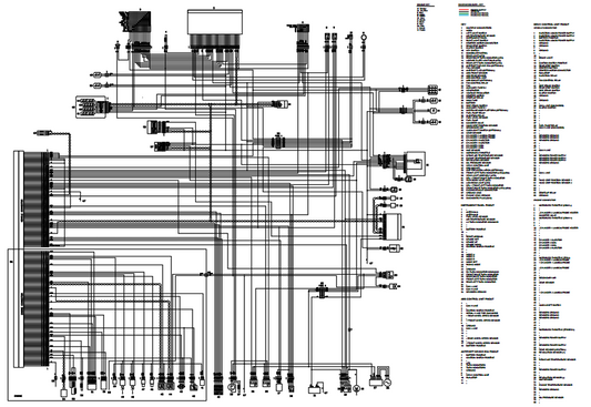 OEM Aprilia Wiring Diagram - 2021-2025 Tuono 660