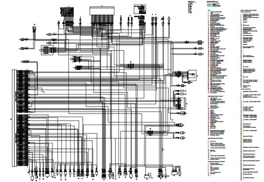 OEM Aprilia Wiring Diagram - 2022-2025 Tuareg 660