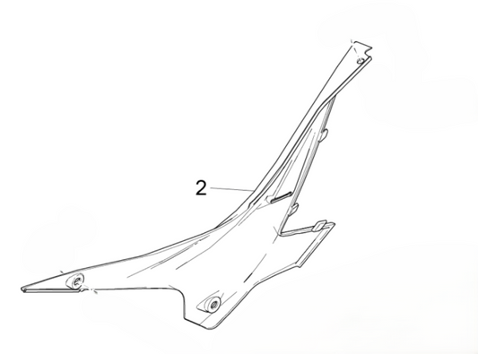OEM Aprilia RH Side Fairing