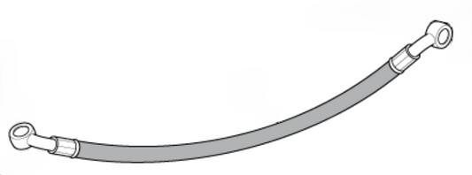 OEM Aprilia Rear Brake Hose