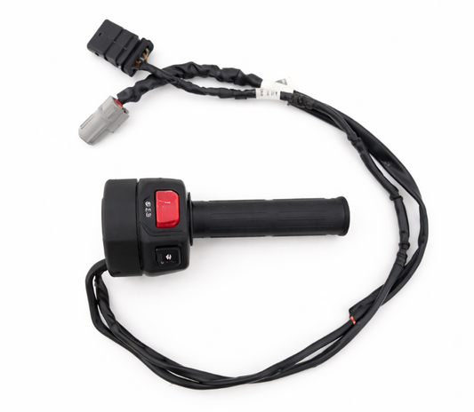 OEM Aprilia RH Grip w/Throttle Sensor