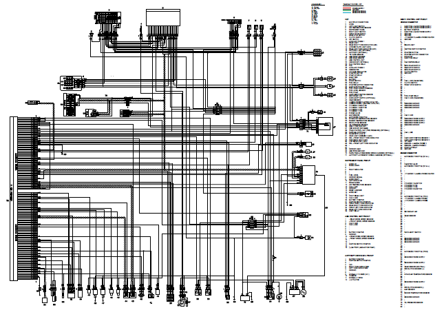 OEM Aprilia Wiring Diagram - 2026 RS 457 E5+