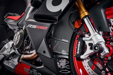 Evotech Performance Radiator & Header Guard Set - Aprilia RS 660