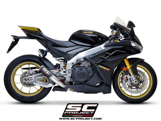 SC Project Low Mount CR-T for 2021-2024 Aprilia RSV4 & 2021-2024 Aprilia Tuono V4